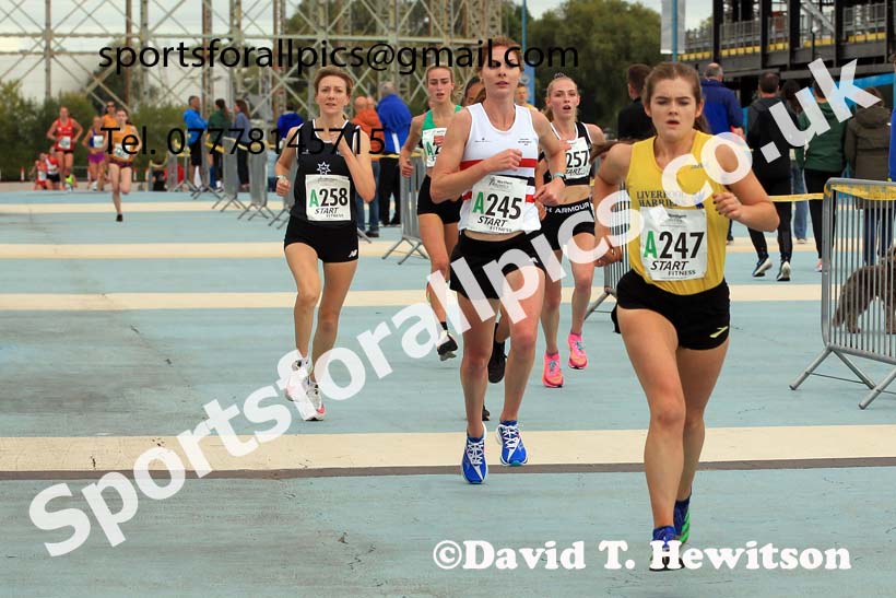 Senior womens 4 Stage Relay, 2022 Northern Road Relays, SportsCity, Manchester. Photo: David T. Hewitson/Sports for All Pics